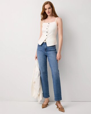 Square Neck Vest | White House Black Market